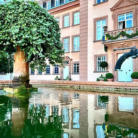 アパート Mit Grosser Terrasse Und Stadtview バート・ベルレブルク