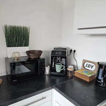 Mit Grosser Terrasse Und Stadtview باد برلبورغ