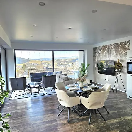 Mit Grosser Terrasse Und Stadtview