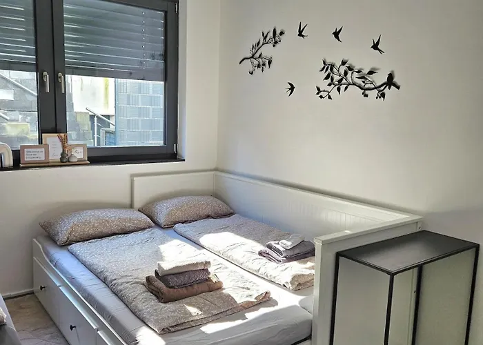 Mit Grosser Terrasse Und Stadtview باد برلبورغ