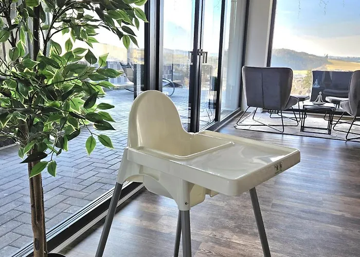 شقة Mit Grosser Terrasse Und Stadtview باد برلبورغ